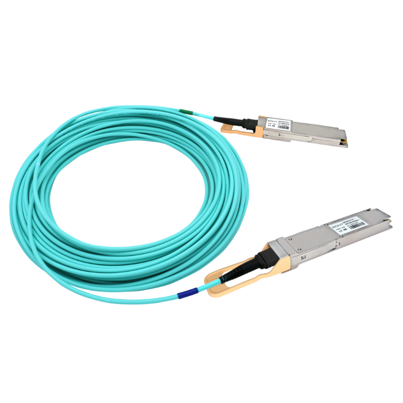 400G QSFP112 to OSFP-RHS AOC